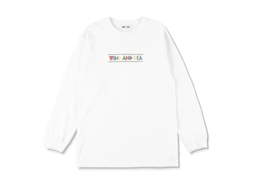 WIND AND SEA Zulu-Tongue L/S Tee "White"