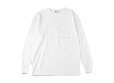 WIND AND SEA L/S T-Shirt White / Gray