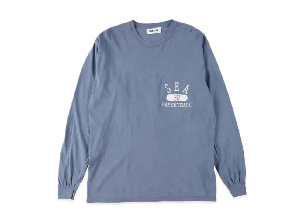WIND AND SEA L/S T-Shirt "Navy"