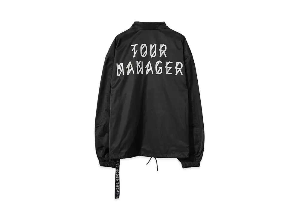 44 LABEL GROUP TOUR COACH JACKET "BLACK"