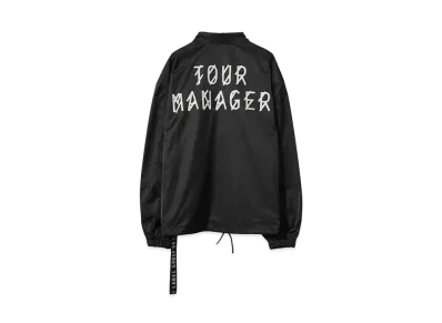 44 LABEL GROUP TOUR COACH JACKET "BLACK"