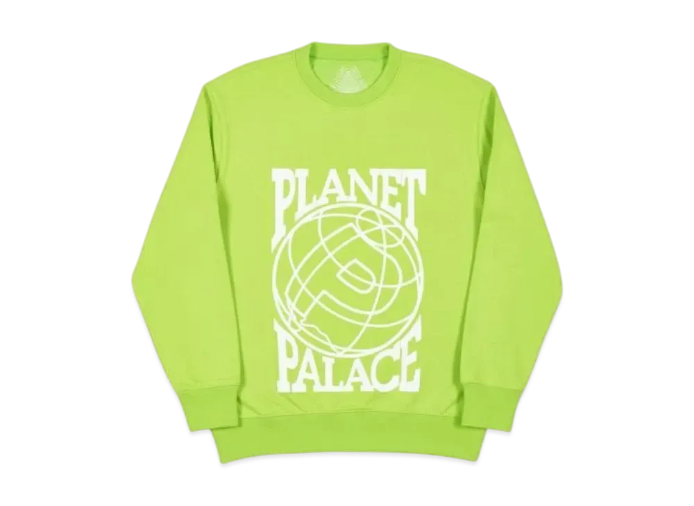 PALACE Planet Crew "Lime Green"