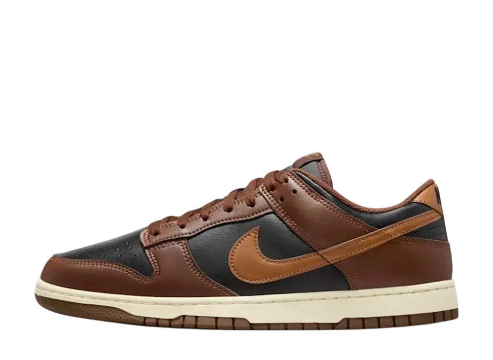 ナイキ ダンク ロー レトロ "ブラック/カカオワオ/ココナッツミルク/ブリティッシュタン"