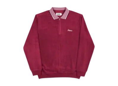 PALACE Lour Polo Crew "Beet Red"