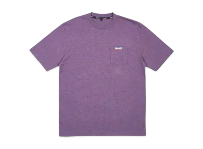 PALACE Basically a Pocket T-Shirt "Purple"