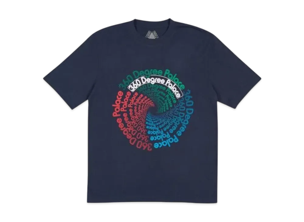 PALACE 360 T-Shirt "Navy"