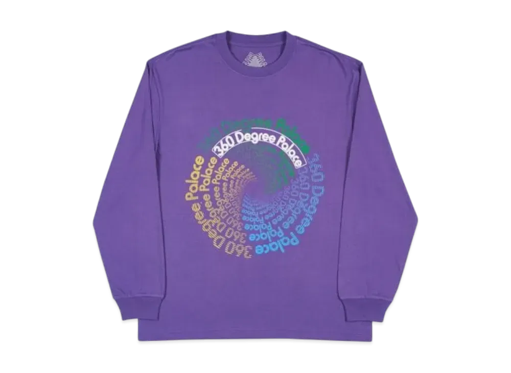PALACE 360 Longsleeve "Purple"