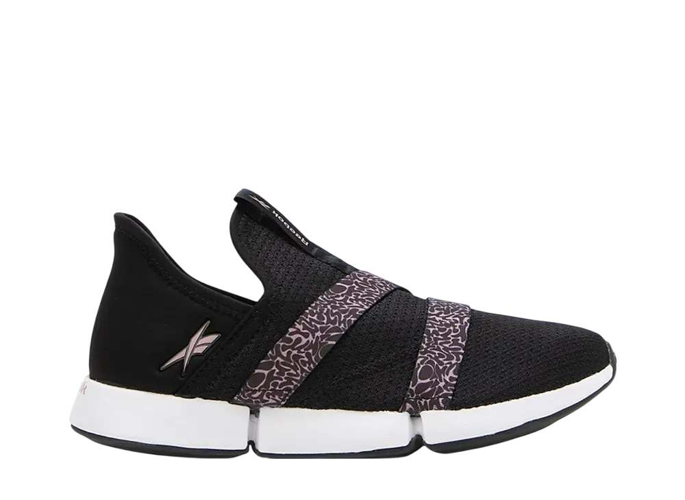 リーボック ウィメンズ デイリーフィットDMX ウォーク スリッポン "コアブラック"