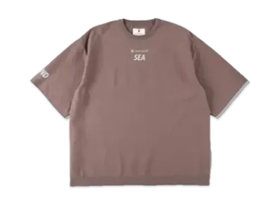 Snow Peak x WIND AND SEA CO/PE Dry S/S Tshirt "Bronze"