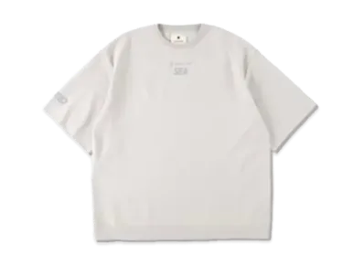 Snow Peak x WIND AND SEA CO/PE Dry S/S Tshirt Light Gray