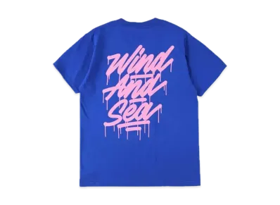 It's A Living x WIND AND SEA Tagging Tee "Blue"