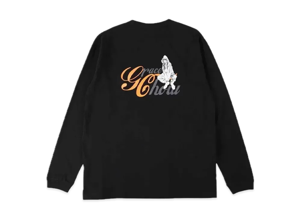 GRACECHOW x WIND AND SEA Sea LS Tee "Black"