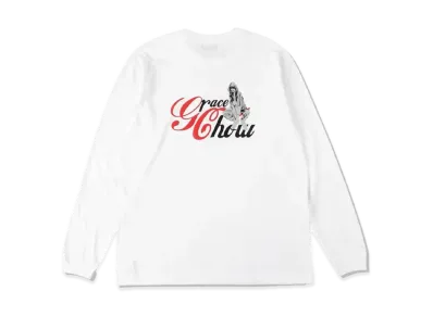 GRACECHOW x WIND AND SEA Sea LS Tee "White"