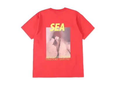 GRACECHOW x WIND AND SEA Photo Tee "Red"