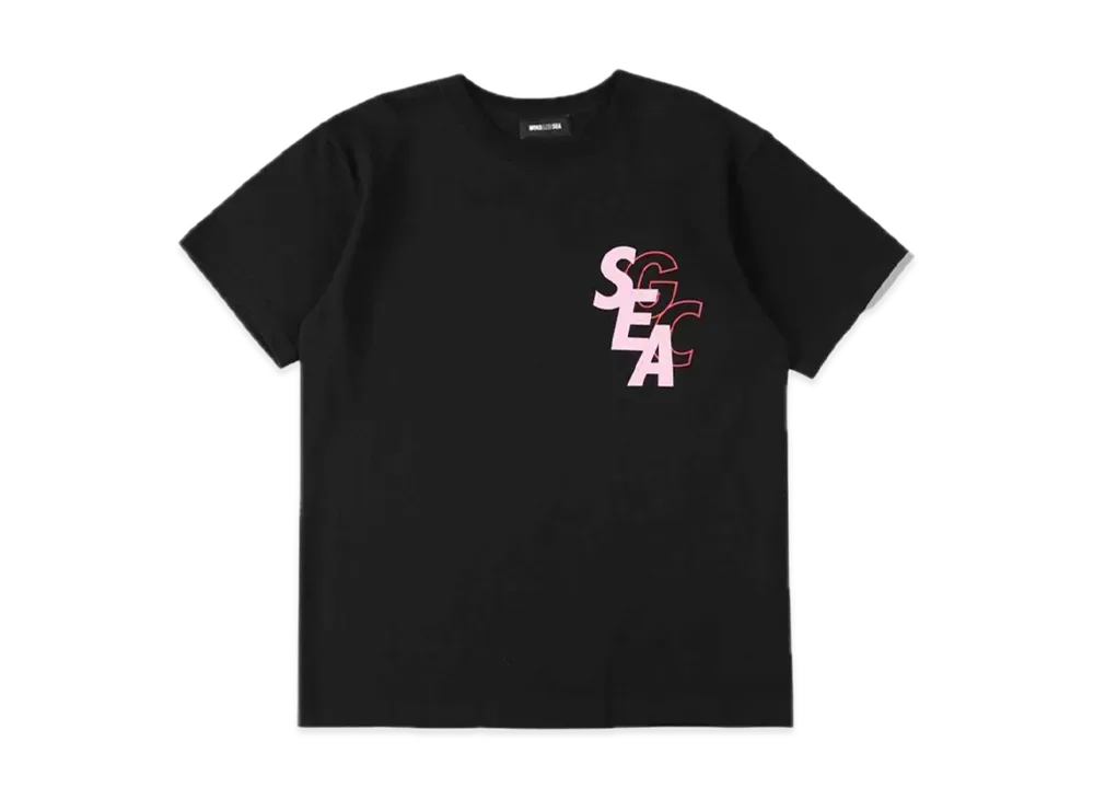 GRACECHOW x WIND AND SEA Circle Tee "Black"
