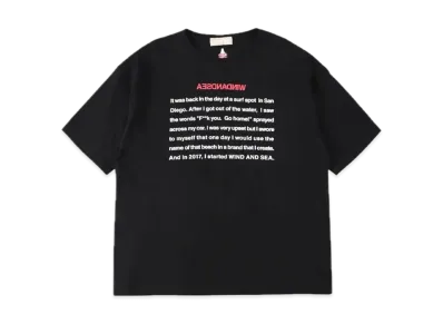 WIND AND SEA A32 Basis Sea T Shirt "Black"