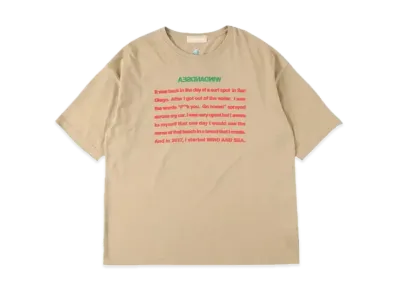 WIND AND SEA A32 Basis Sea T Shirt "Beige"