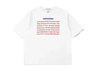 WIND AND SEA A32 Basis Sea T Shirt "White"