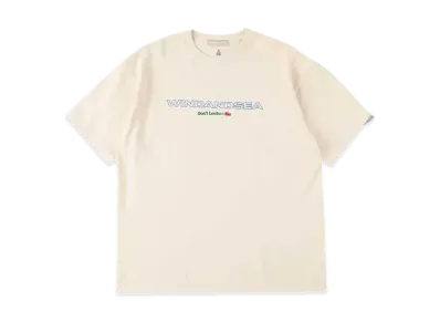 WIND AND SEA DLM Sharpness SS Cut Sewn "Ivory"