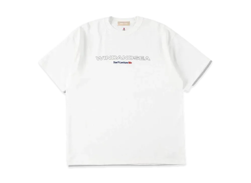 WIND AND SEA DLM Sharpness SS Cut Sewn "White"