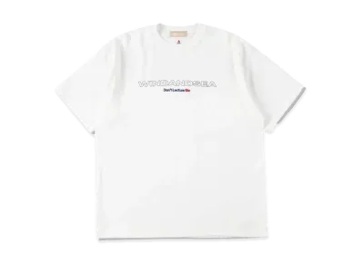 WIND AND SEA DLM Sharpness SS Cut Sewn "White"