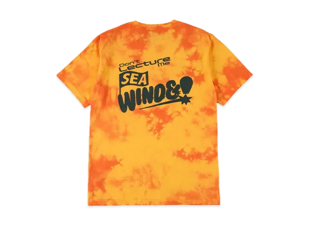 WIND AND SEA Seatomo - DLM Tie-Dye Tee "Orange"