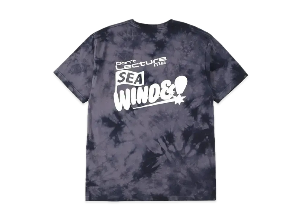 WIND AND SEA Seatomo - DLM Tie-Dye Tee "Black"