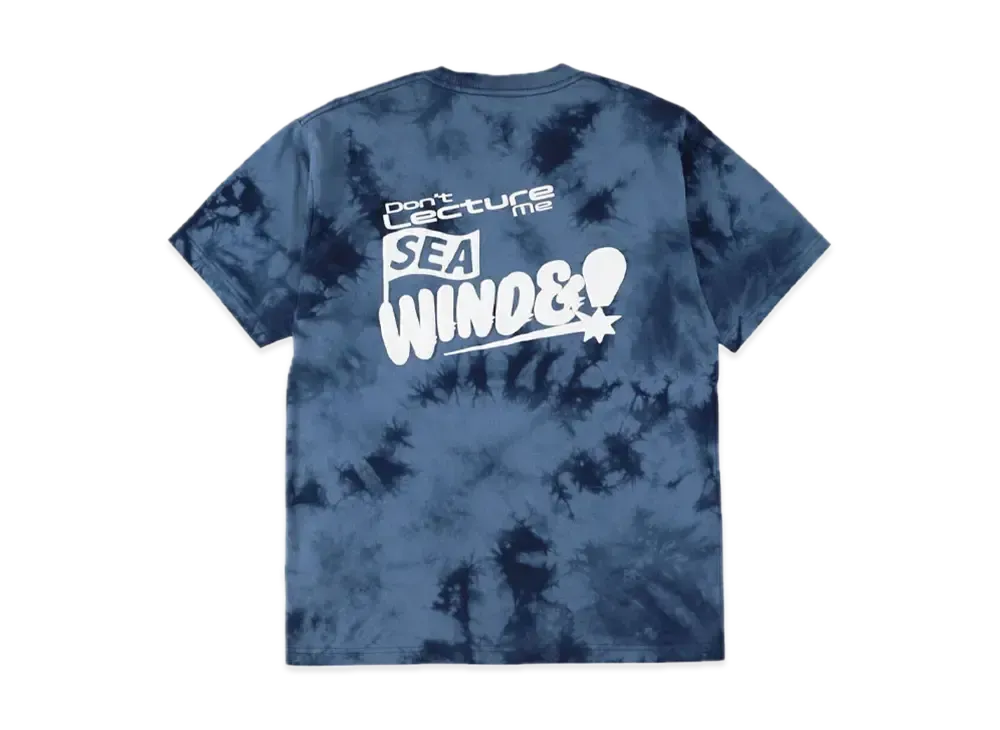 WIND AND SEA Seatomo - DLM Tie-Dye Tee "Navy"