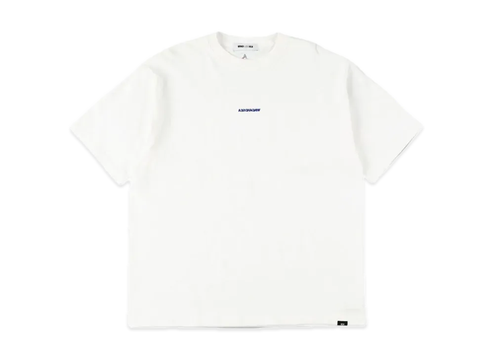 WIND AND SEA A32 Tiny - Invert S/S Cut-Sewn White - Blue