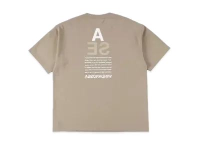 WIND AND SEA A32 Triangle Rocket S/S Cut - Sewn "Khaki"