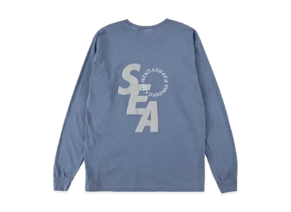 WIND AND SEA SD L/S T-Shirt "Blue"