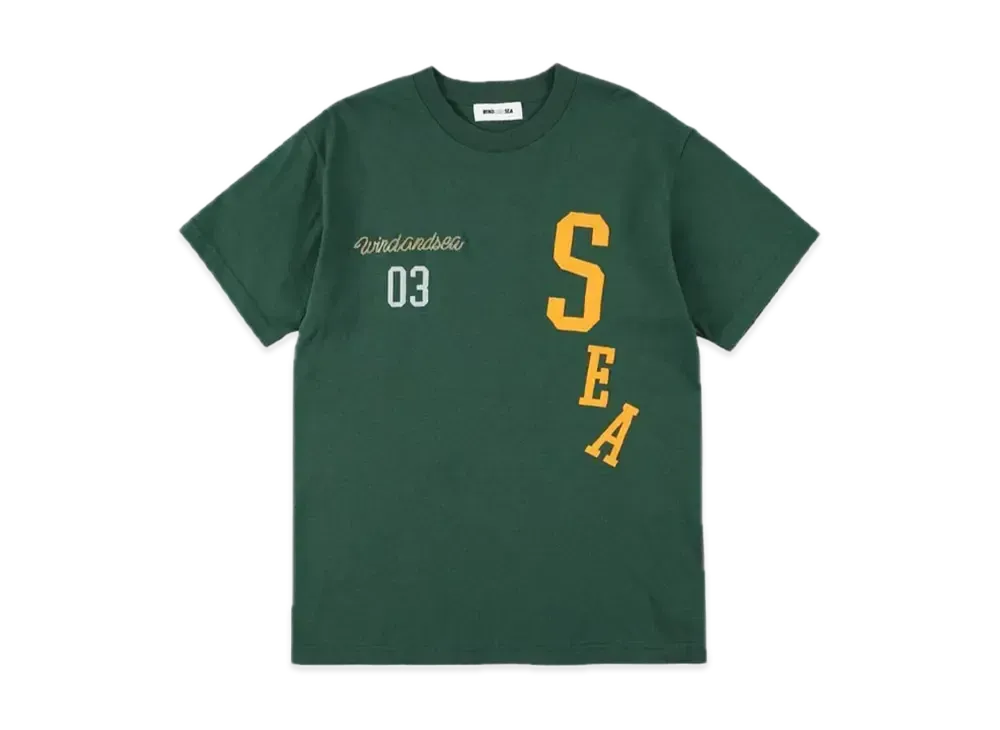 WIND AND SEA League-03 Tee "Green"