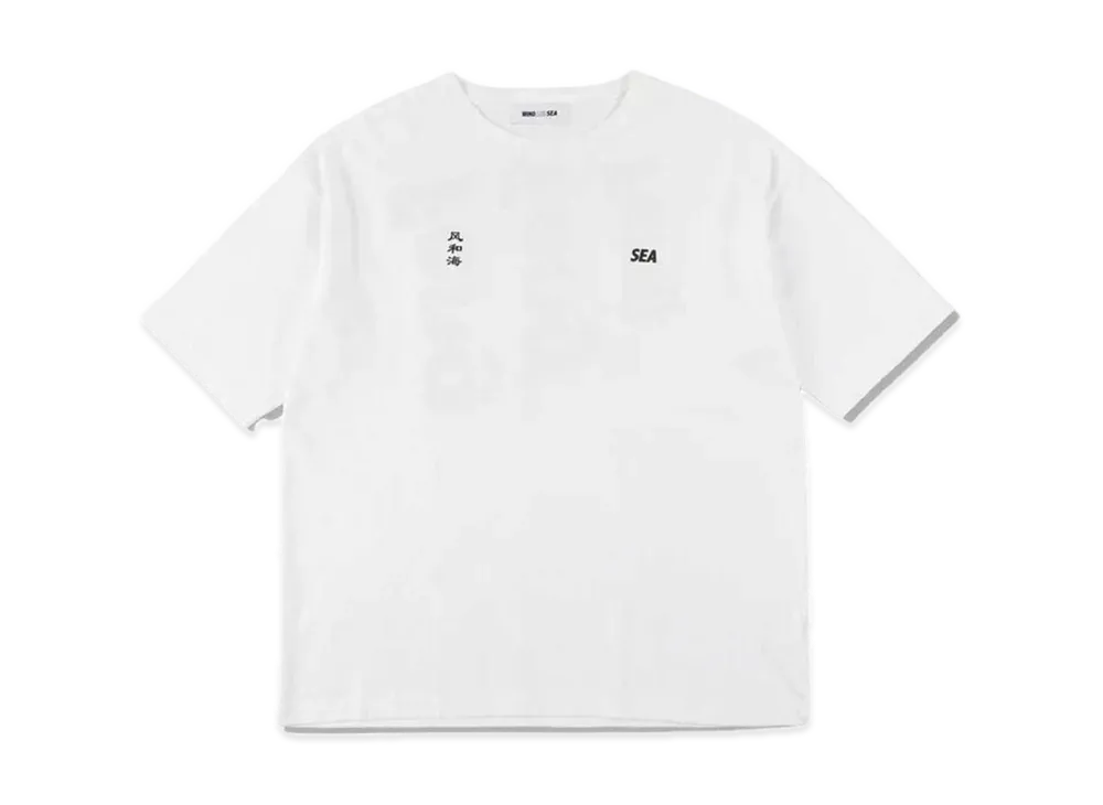 WIND AND SEA Feng-He-Hai Feng Feng Tee "White"