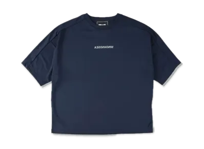 WIND AND SEA A32 Dry Reflect M/S Cut-Sewn "Navy"