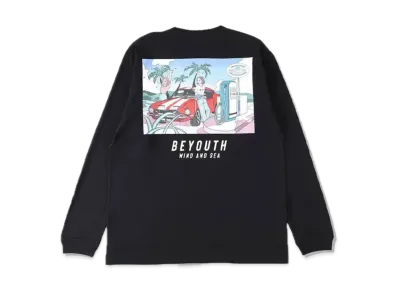 Yoshifuku Honoka x WIND AND SEA L/S Tee Girl "Black"
