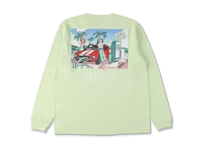 Yoshifuku Honoka x WIND AND SEA L/S Tee Girl "Lime"