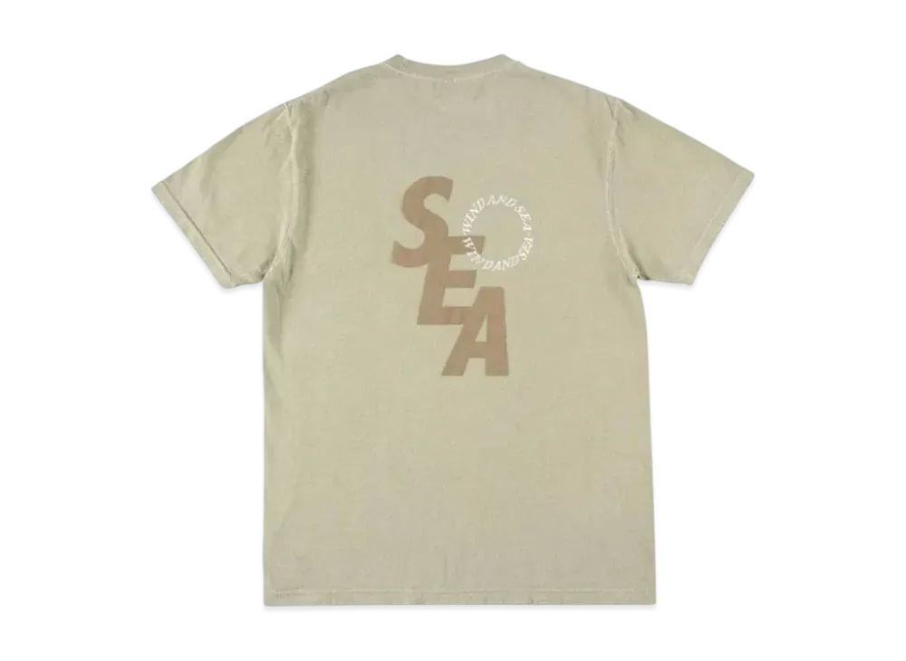 SAINT MXXXXXX x WIND AND SEA S_E_A SD W&S T Shirt "Ocher"