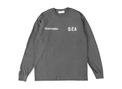 SAINT MXXXXXX x WIND AND SEA League L/S T-Shirt "Charcoal"