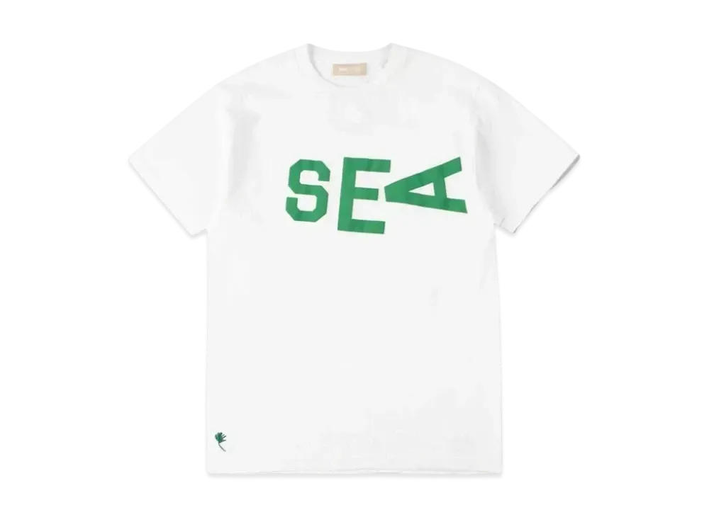 SAINT MXXXXXX x WIND AND SEA Slide T-Shirt "White"