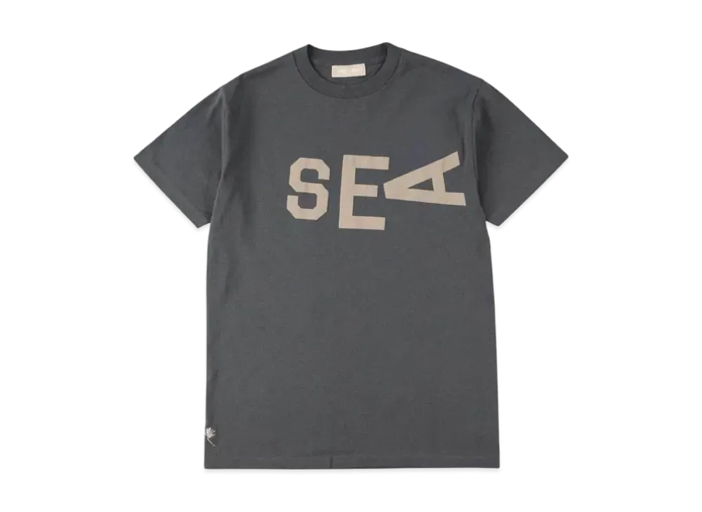 SAINT MXXXXXX x WIND AND SEA Slide T-Shirt "Charcoal"
