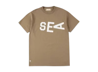 SAINT MXXXXXX x WIND AND SEA Slide T-Shirt "Sand"