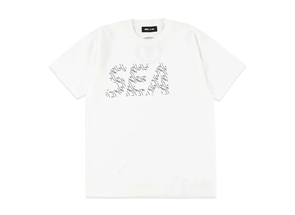 Jun Matsui x WIND AND SEA T-Shirt "White-White"