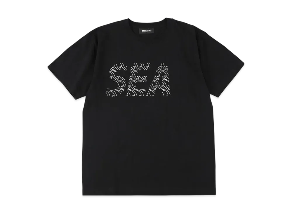 Jun Matsui x WIND AND SEA T-Shirt "Black"