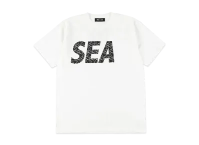 Jun Matsui x WIND AND SEA T-Shirt "White-Black"