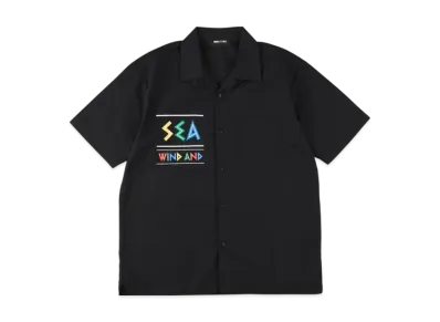 WIND AND SEA Zulu-Tongue S/S Open Collar Shirt "Black"