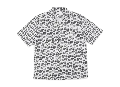 WIND AND SEA Feng-Pattern Open Collar S/S Shirt "White"