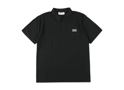 WIND AND SEA Sea Dry Kanoko Polo Shirt "Black"