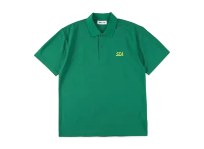 WIND AND SEA Sea Dry Kanoko Polo Shirt I."Green"