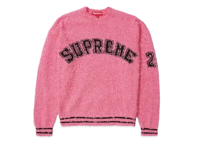 Supreme Textured Arc Sweater "Pink"