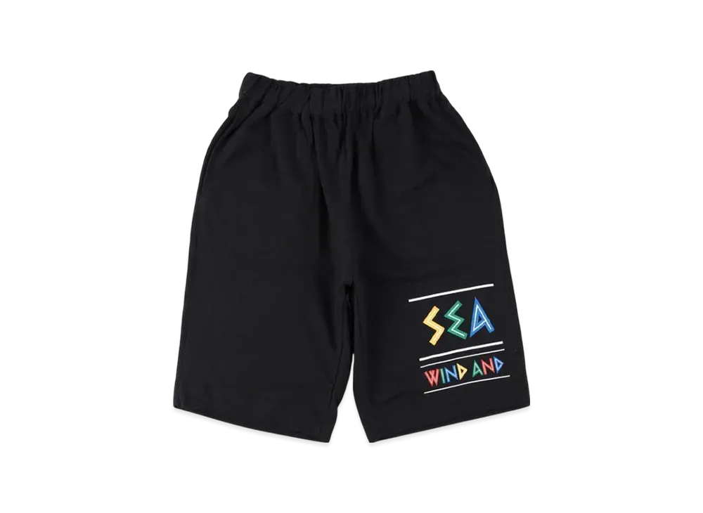 WIND AND SEA Zulu-Tongue Sweat Shorts "Black"